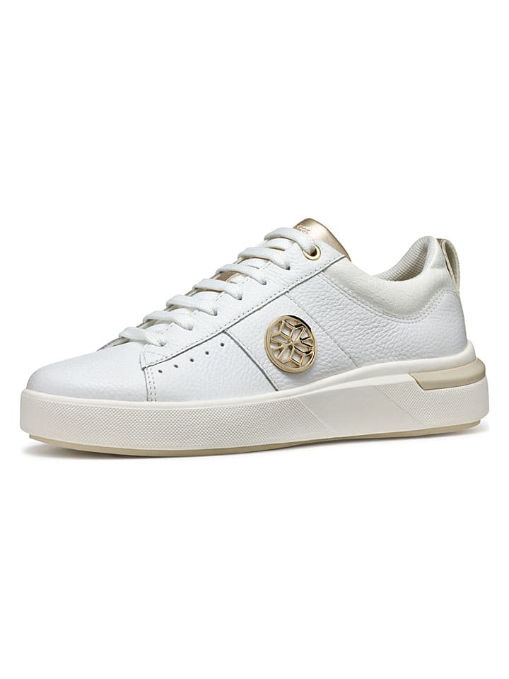 Tenisky Geox Weiß 4883159 Leder-Sneakers "Dalyla" in Weiß - 2