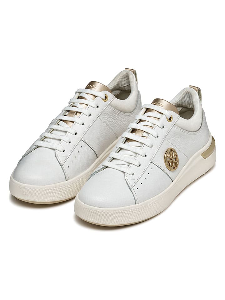 Tenisky Geox Weiß 4883159 Leder-Sneakers "Dalyla" in Weiß - 3