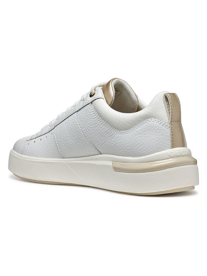 Tenisky Geox Weiß 4883159 Leder-Sneakers "Dalyla" in Weiß - 6