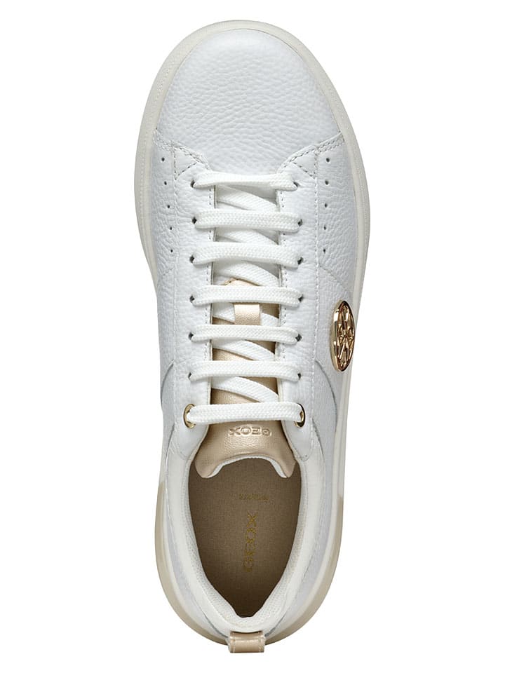 Tenisky Geox Weiß 4883159 Leder-Sneakers "Dalyla" in Weiß - 8