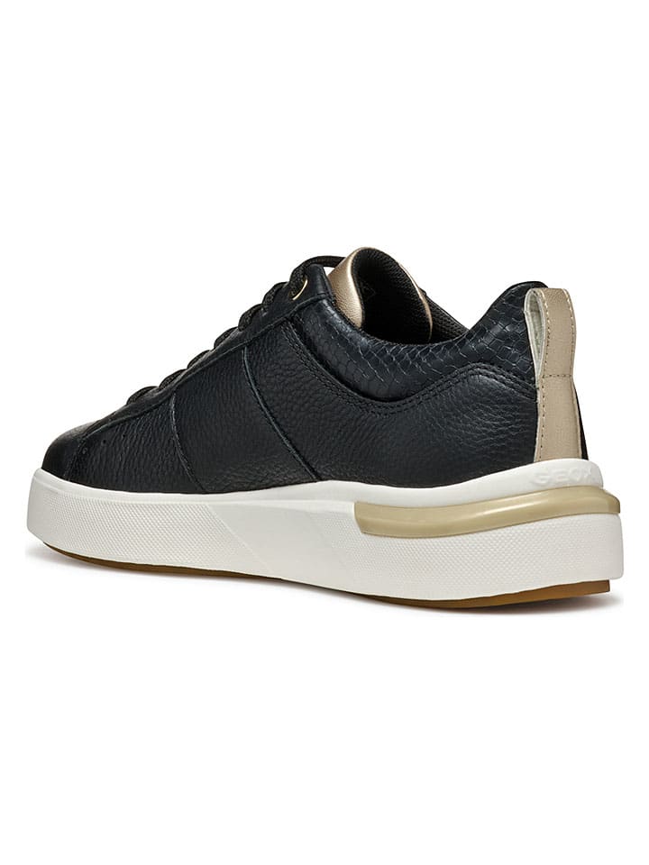 Tenisky Geox Dunkelblau 5521642 Leder-Sneakers "Dalyla" in Dunkelblau - 6