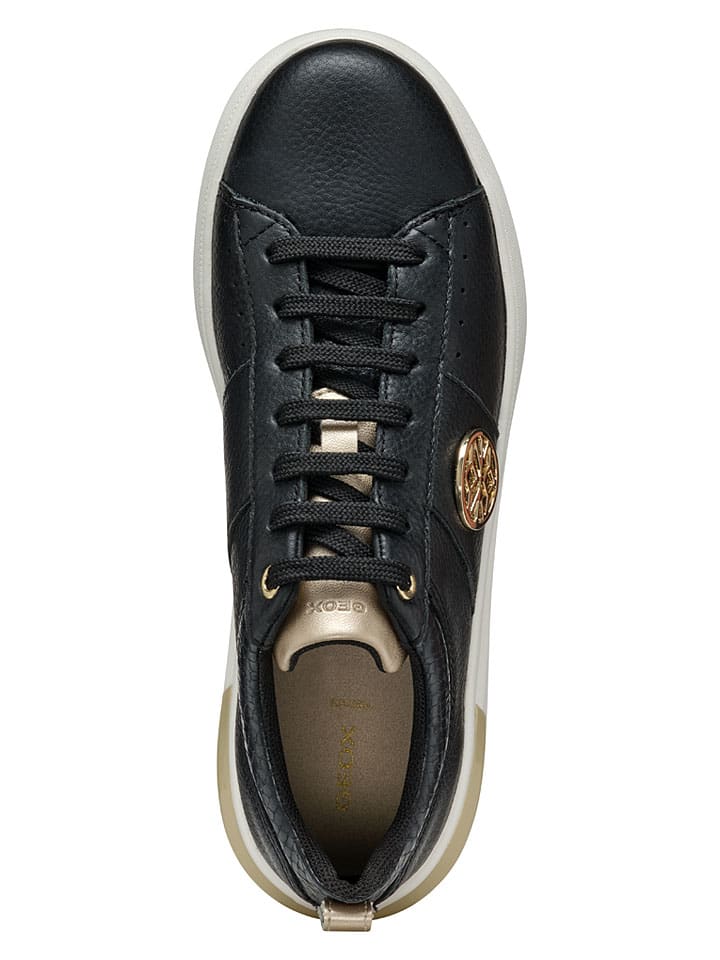 Tenisky Geox Dunkelblau 5521642 Leder-Sneakers "Dalyla" in Dunkelblau - 8