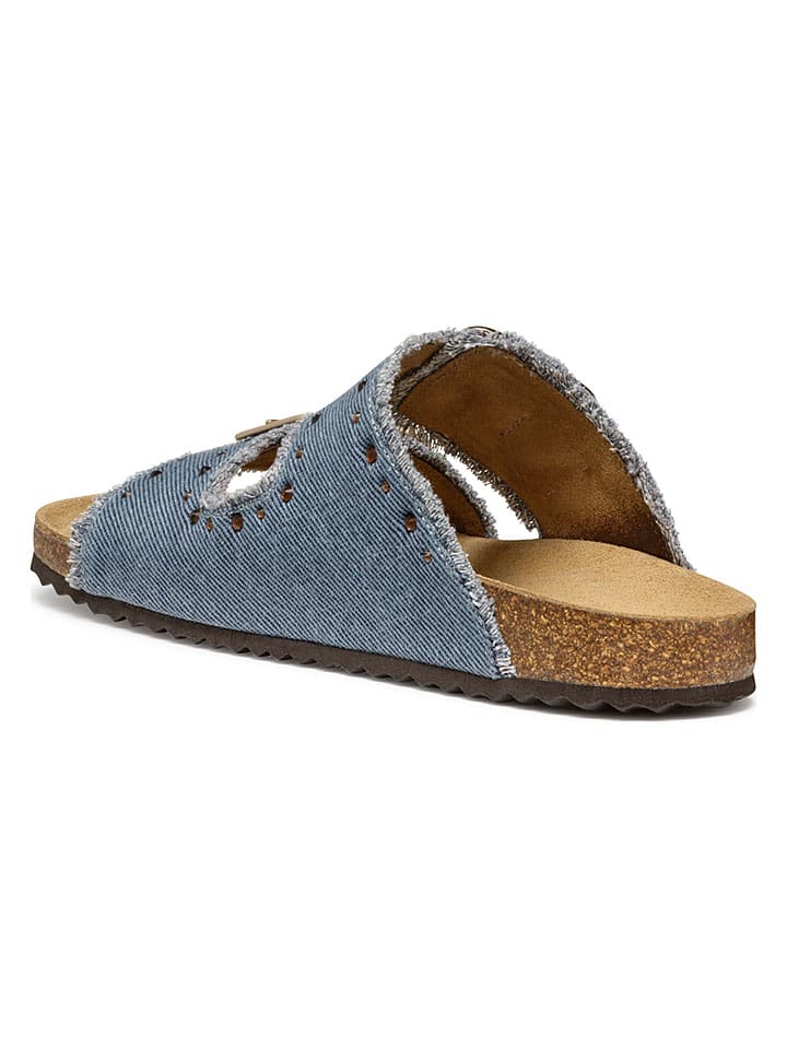 Geox Hellblau 4044901 Pantoletten "Brionia" in Hellblau - 4