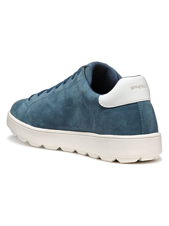 Tenisky Geox Türkis 1149403 Leder-Sneakers "Spherica Ecub" in Türkis - 3