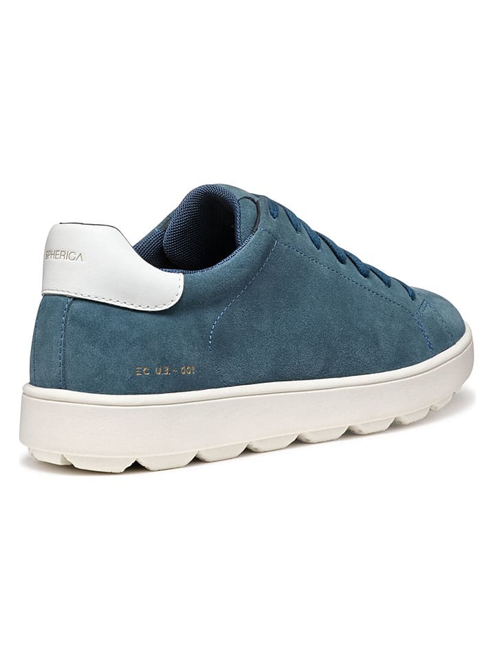 Tenisky Geox Türkis 1149403 Leder-Sneakers "Spherica Ecub" in Türkis - 4