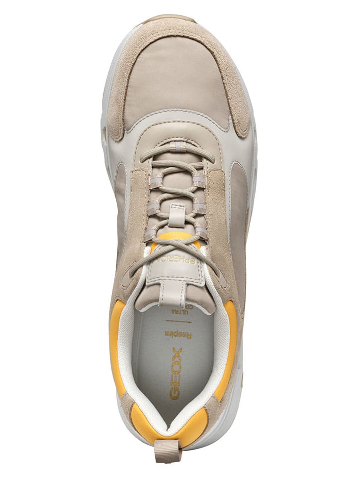 Tenisky Geox Beige/ Gelb 5059969 Sneakers "Spherica Ecub" in Beige/ Gelb - 5