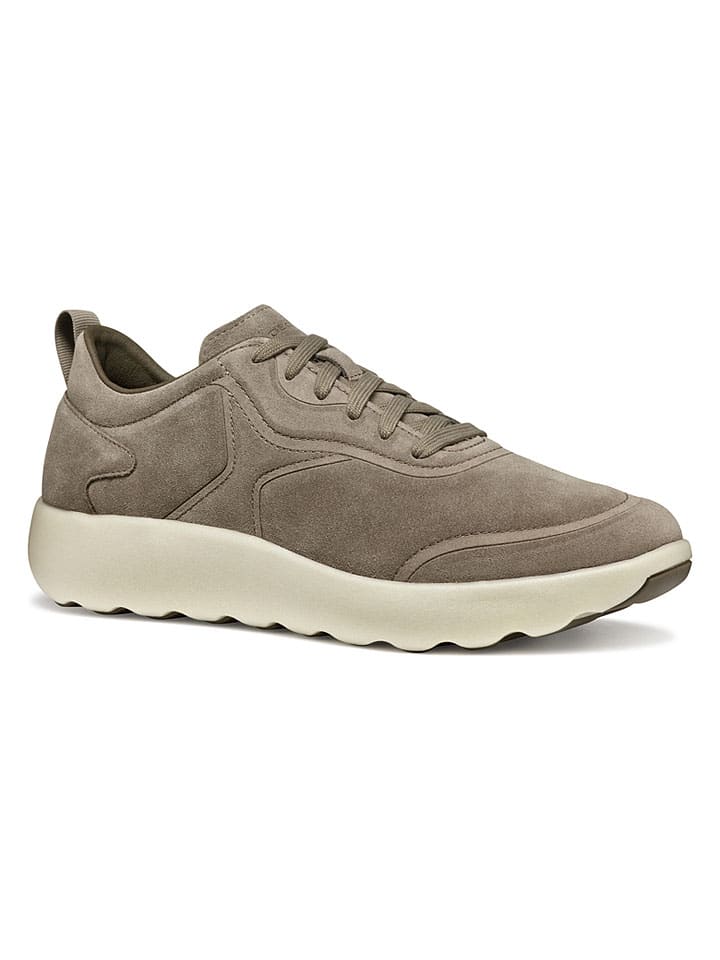 Tenisky Geox Braun 1603092 Leder-Sneakers "Xtors" in Braun - 3