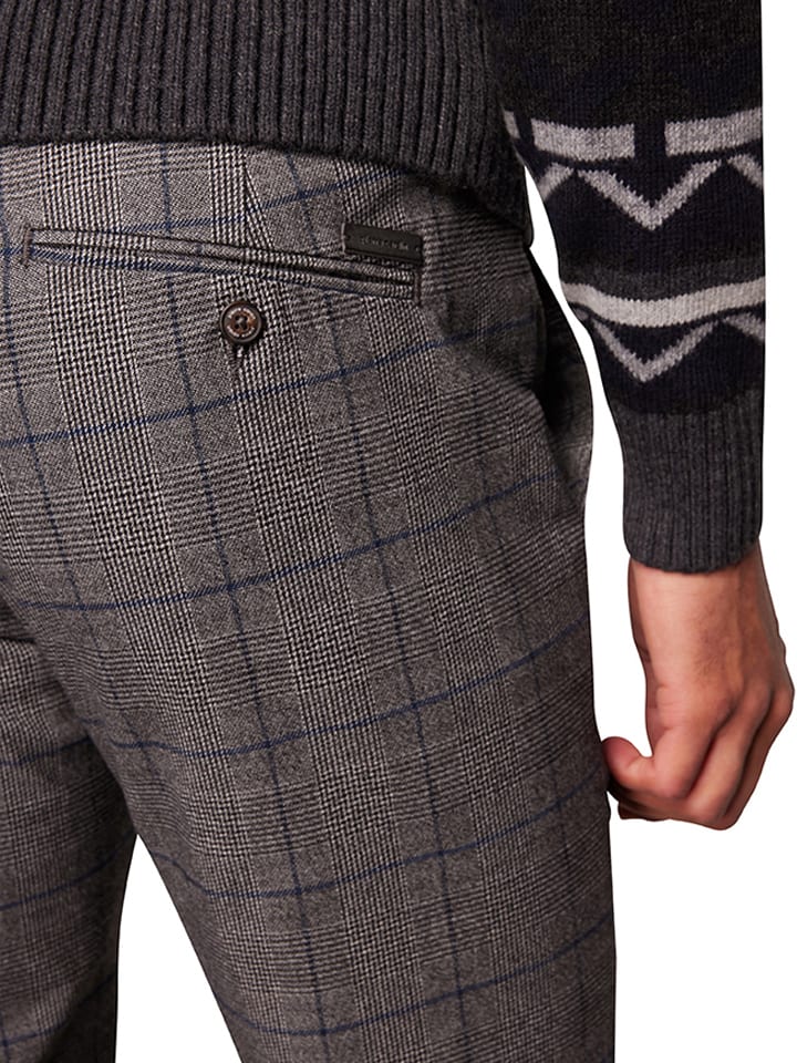 Nohavice Pierre Cardin Schwarz/ Dunkelblau 2632739 Chino in Schwarz/ Dunkelblau - 4
