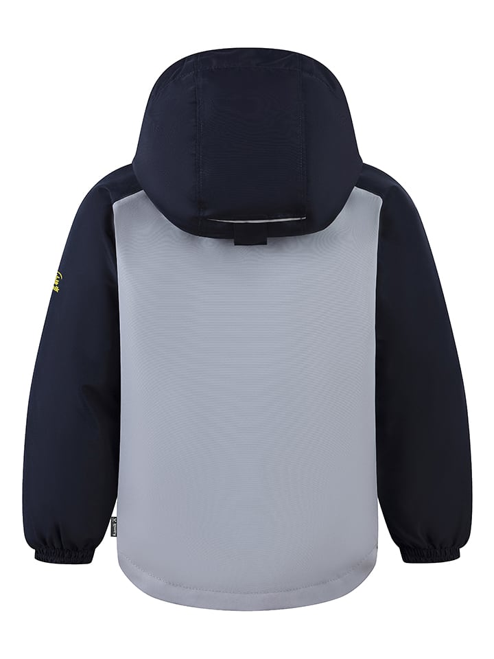 Kamik Grau/ Schwarz/ Grün 4866289 3in1-Regenjacke "Silas" in Grau/ Schwarz/ Grün - 4