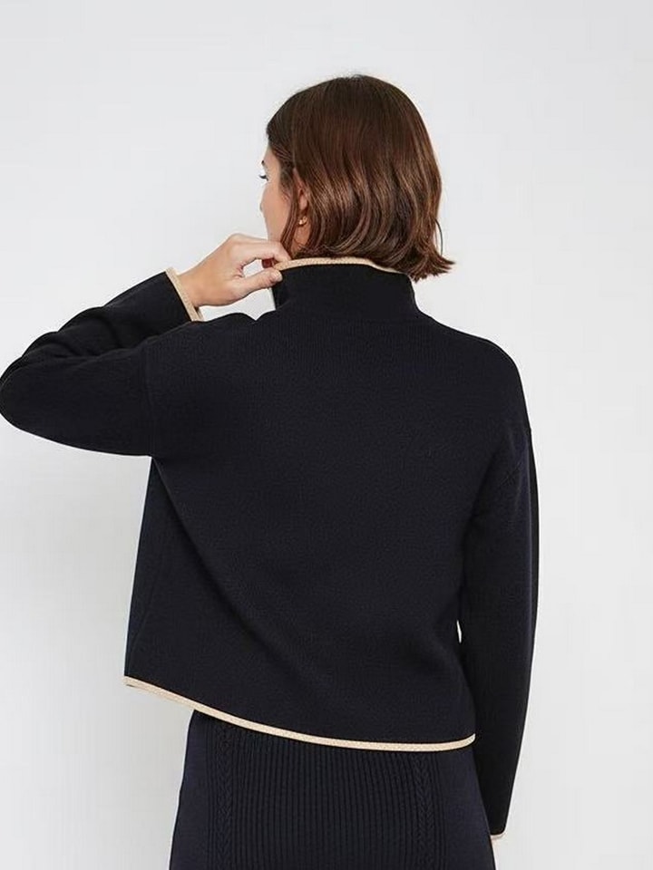 Sveter William de Faye Schwarz 2188032 Cardigan in Schwarz - 3