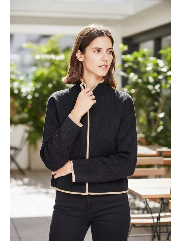 Sveter William de Faye Schwarz 2188032 Cardigan in Schwarz - 4