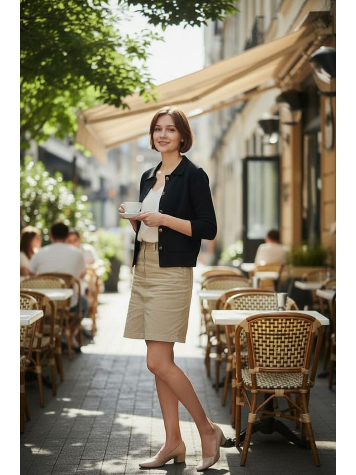 Sveter William de Faye Schwarz 369585 Cardigan in Schwarz - 3