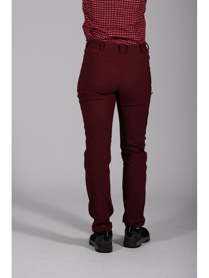 Nohavice Maul Sport Braunrot 2099307 Softshellhose "Klosters II" in Braunrot - 3