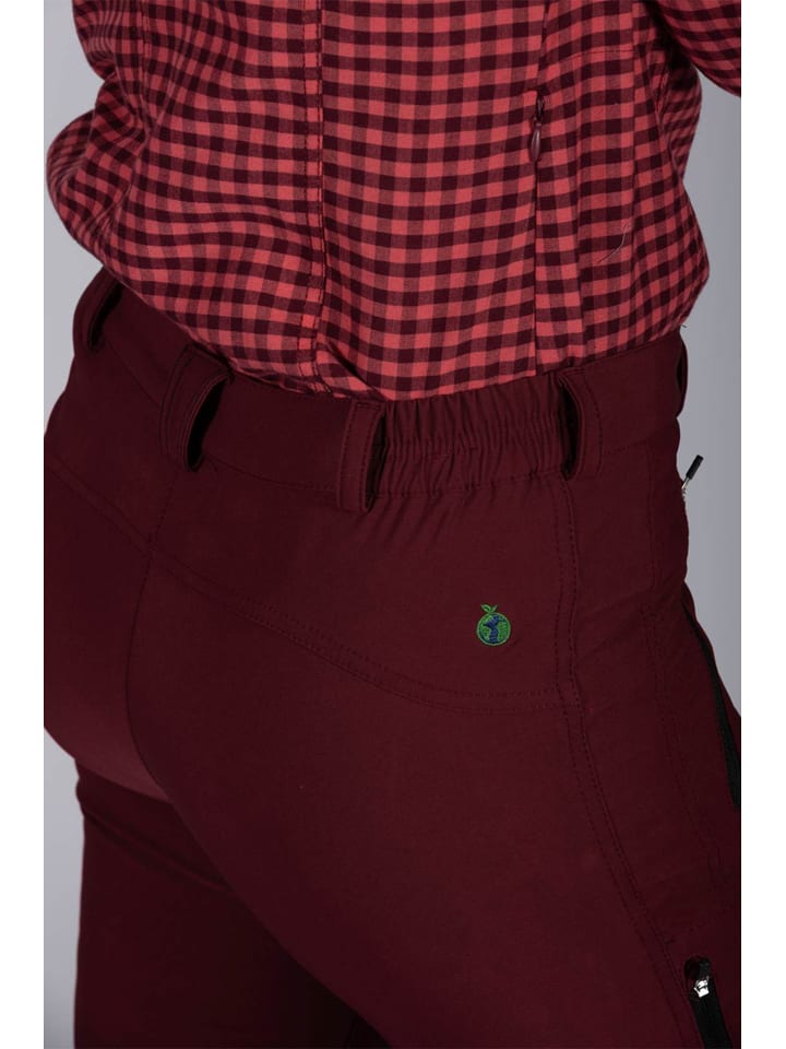 Nohavice Maul Sport Braunrot 2099307 Softshellhose "Klosters II" in Braunrot - 6