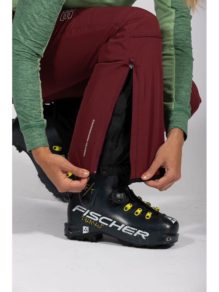 Dámska bunda Maul Sport Bordeaux/ Grün 7048977 Ski-/ Snowboardjacke "Schneeberg" in Bordeaux/ Grün - 7