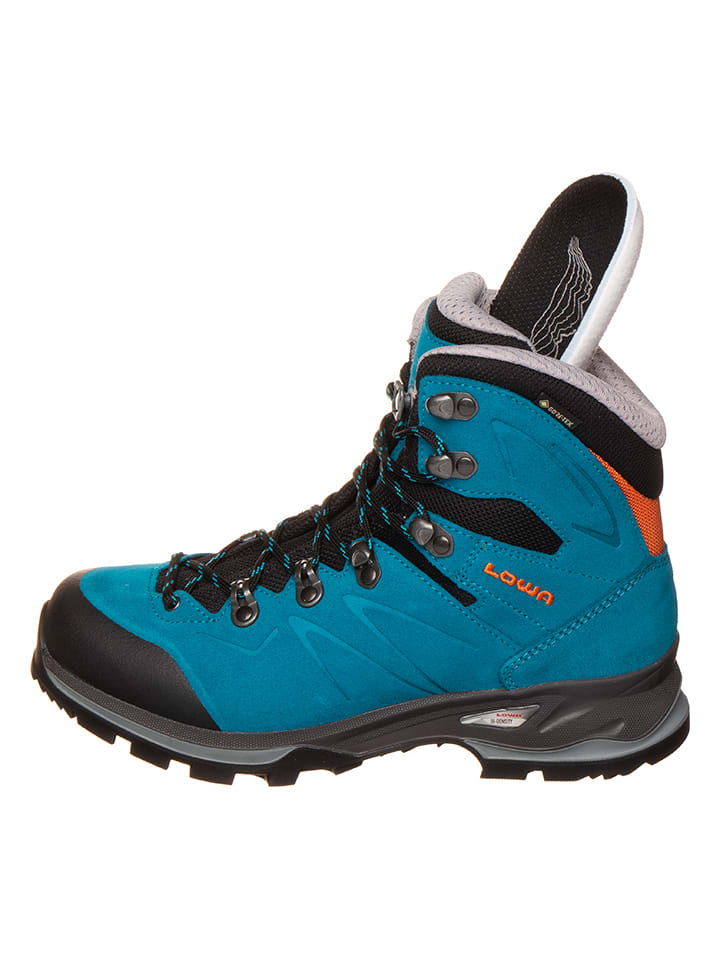 Topánky LOWA Türkis 1046869 Leder-Trekkingboots "Badia GTX" in Türkis - 6