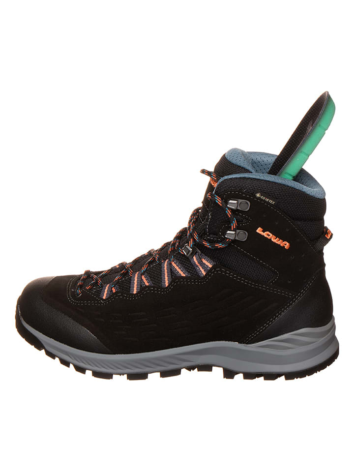 Topánky LOWA Schwarz 8409556 Leder-Trekkingboots "Explorer II GTX" in Schwarz - 6
