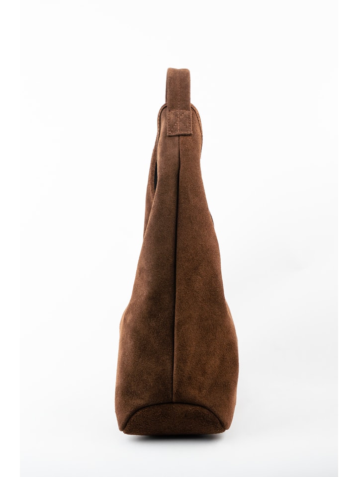 Kabelka maison héritage PARIS Braun - (B)36 x (H)16 x (T)11 cm 659688 Leder-Schultertasche "Isar" in Braun - (B)36 x (H)16 x (T)11 cm - 4