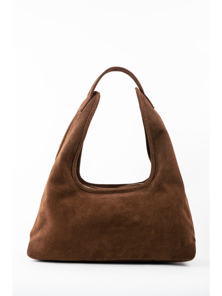 Kabelka maison héritage PARIS Braun - (B)36 x (H)16 x (T)11 cm 659688 Leder-Schultertasche "Isar" in Braun - (B)36 x (H)16 x (T)11 cm - 5