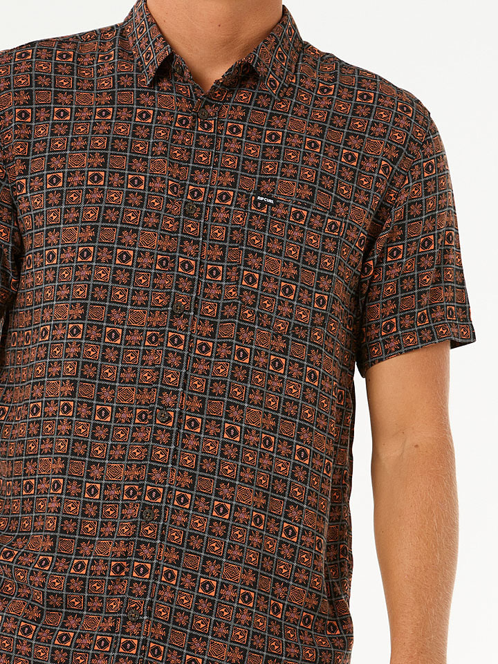 Košeľa Rip Curl Hellbraun 6476792 Hemd "Fun Times" - Regular fit - in Hellbraun - 6