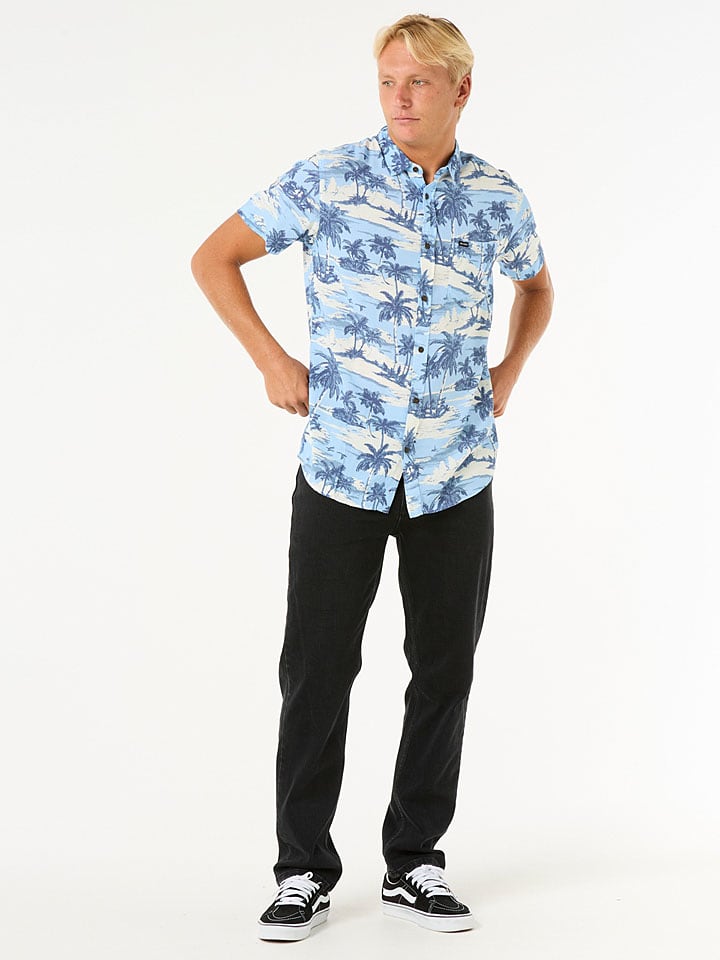 Košeľa Rip Curl Blau 3799655 Hemd "Dreamer Barrel Killa" - Regular fit - in Blau - 1