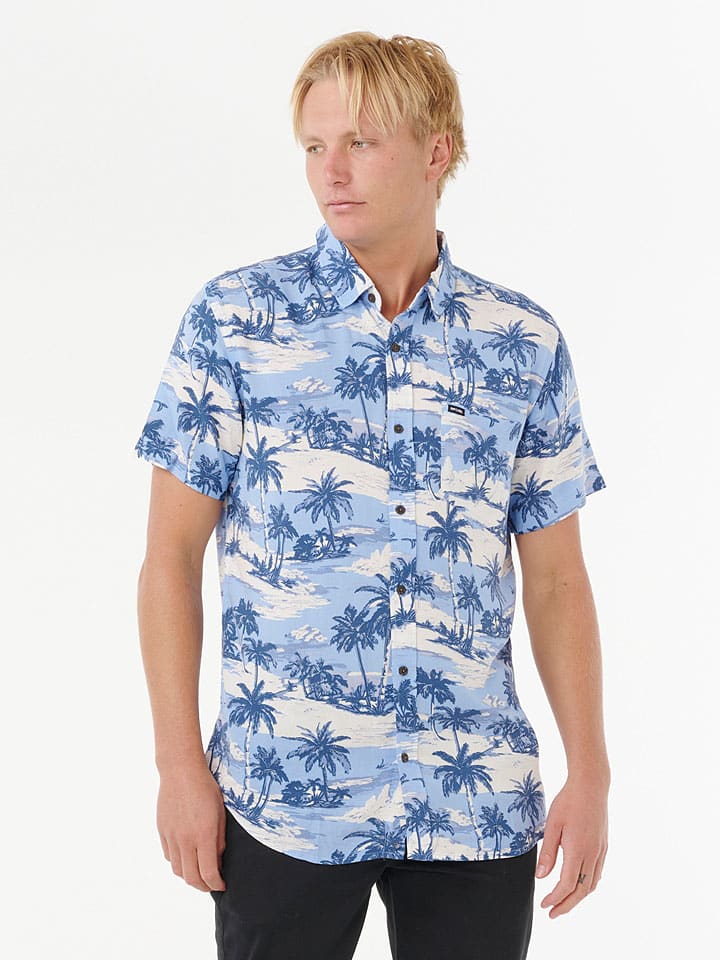 Košeľa Rip Curl Blau 3799655 Hemd "Dreamer Barrel Killa" - Regular fit - in Blau - 2