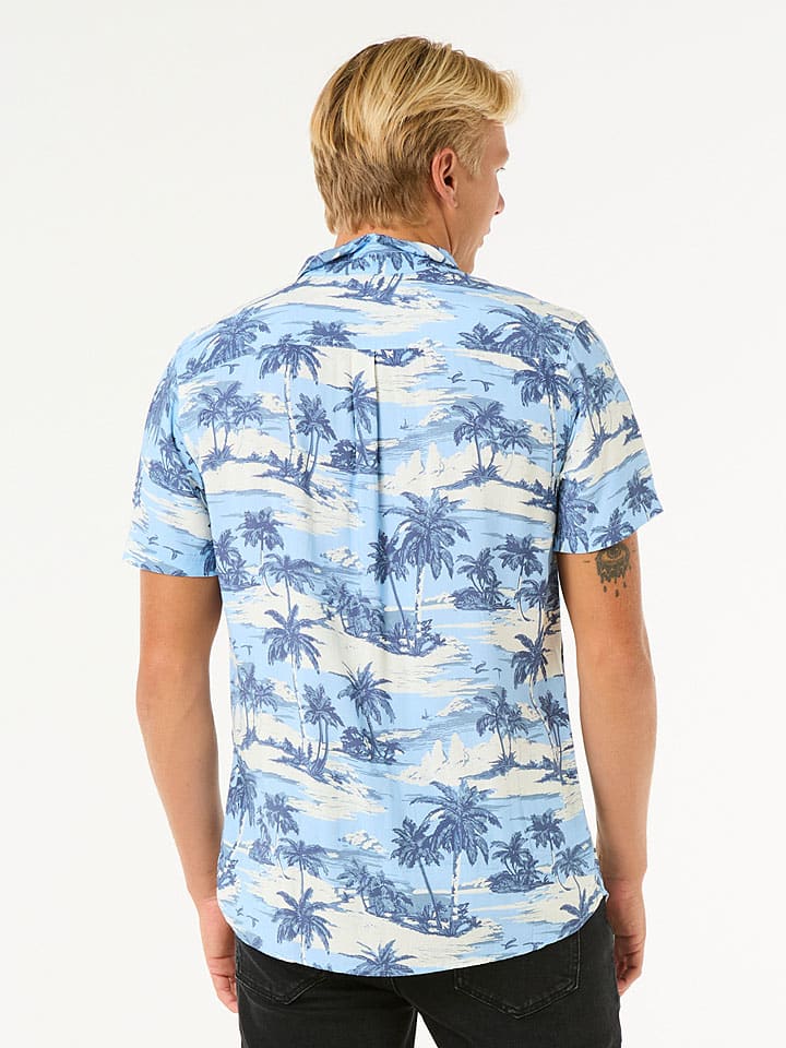Košeľa Rip Curl Blau 3799655 Hemd "Dreamer Barrel Killa" - Regular fit - in Blau - 4