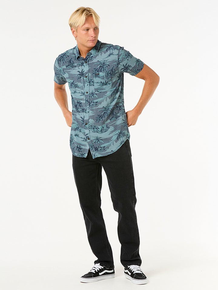 Košeľa Rip Curl Blau 9982844 Hemd "Dreamer Barrel Killa" - Regular fit - in Blau - 1