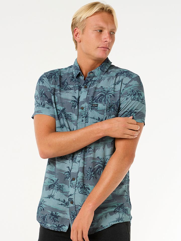 Košeľa Rip Curl Blau 9982844 Hemd "Dreamer Barrel Killa" - Regular fit - in Blau - 2