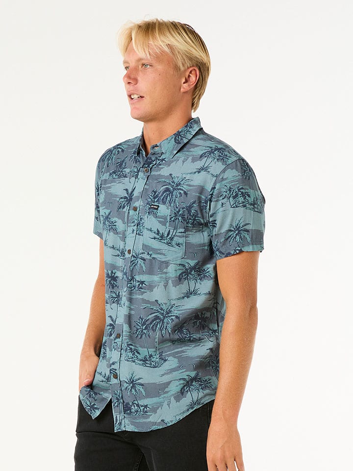 Košeľa Rip Curl Blau 9982844 Hemd "Dreamer Barrel Killa" - Regular fit - in Blau - 3