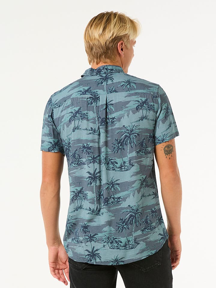 Košeľa Rip Curl Blau 9982844 Hemd "Dreamer Barrel Killa" - Regular fit - in Blau - 4