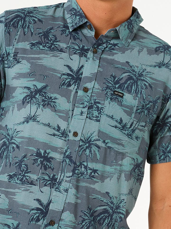 Košeľa Rip Curl Blau 9982844 Hemd "Dreamer Barrel Killa" - Regular fit - in Blau - 5