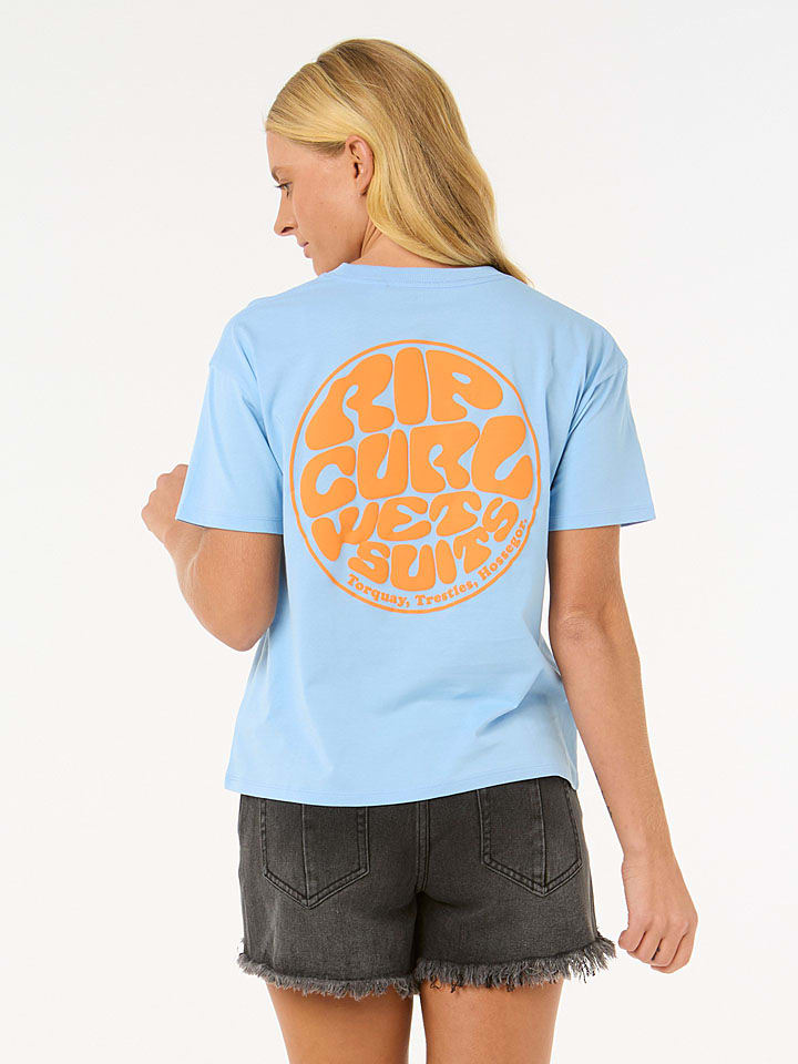 Tričko Rip Curl Hellblau 8298626 Shirt "Icons of Surf" in Hellblau - 2
