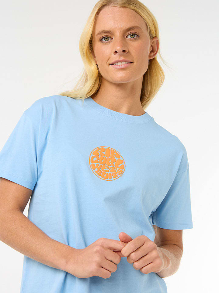 Tričko Rip Curl Hellblau 8298626 Shirt "Icons of Surf" in Hellblau - 4