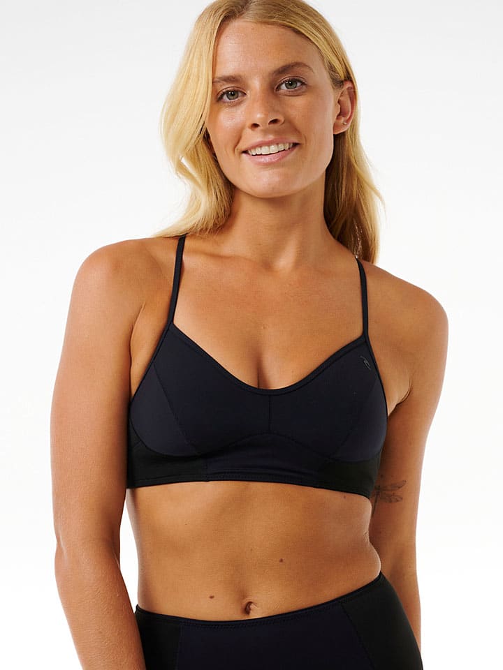 Plavky vrchný diel Rip Curl Schwarz 6124773 Bikini-Oberteil "Mirage Ultimate" in Schwarz - 6