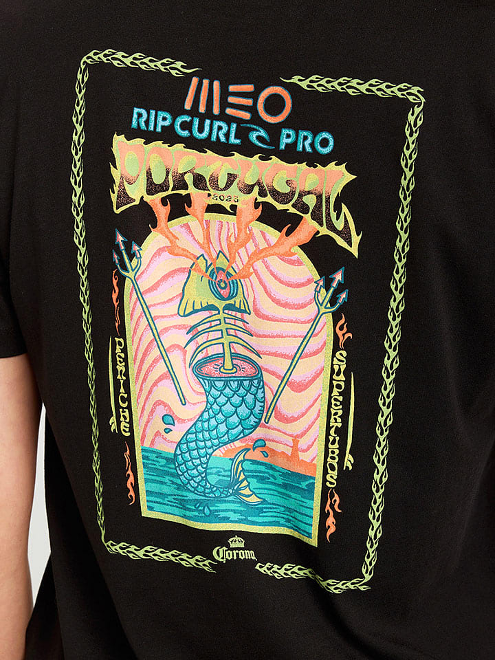 Tričko Rip Curl Schwarz 8013772 Shirt "Meo" in Schwarz - 5