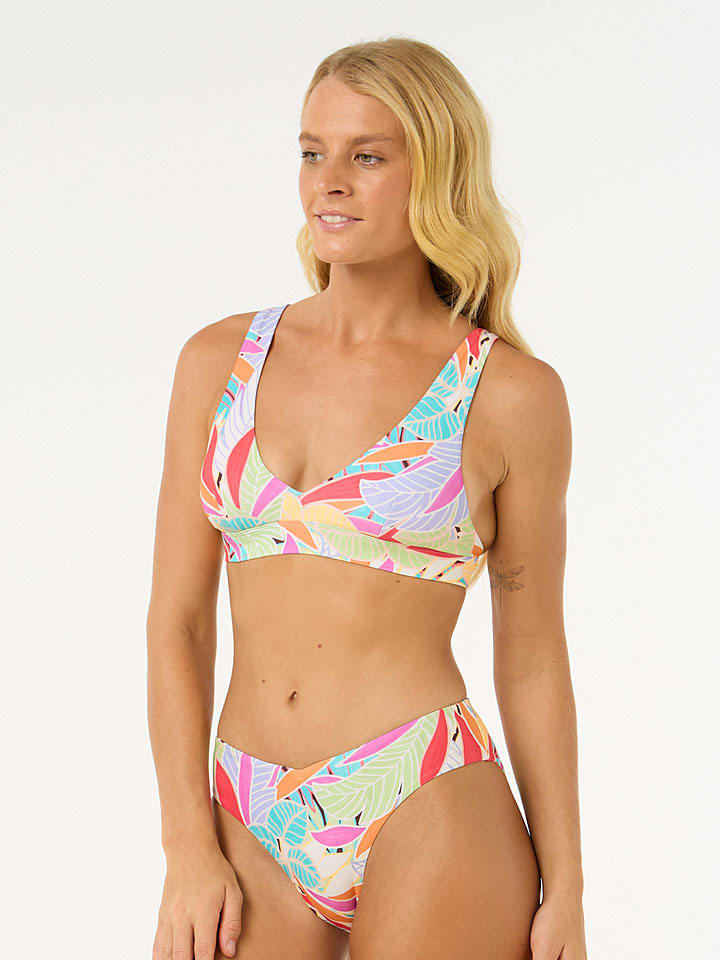 Plavky Rip Curl Bunt 9766641 Bikini-Oberteil "Cala Vadella" in Bunt - 4