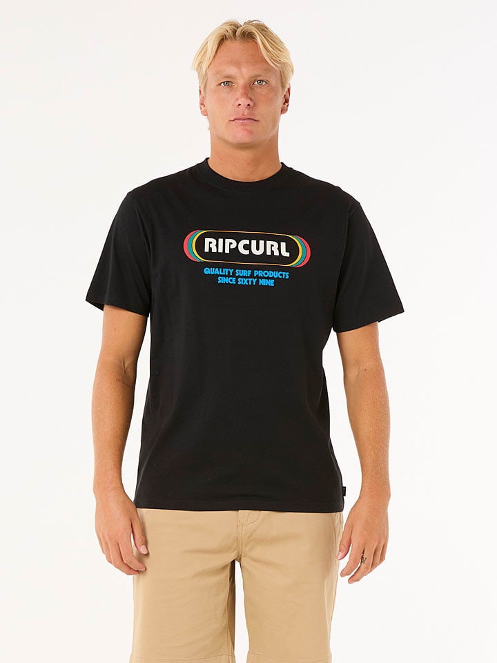 Tričko Rip Curl Schwarz 9527338 Shirt "Surf Revival Yo Mumma" in Schwarz - 2