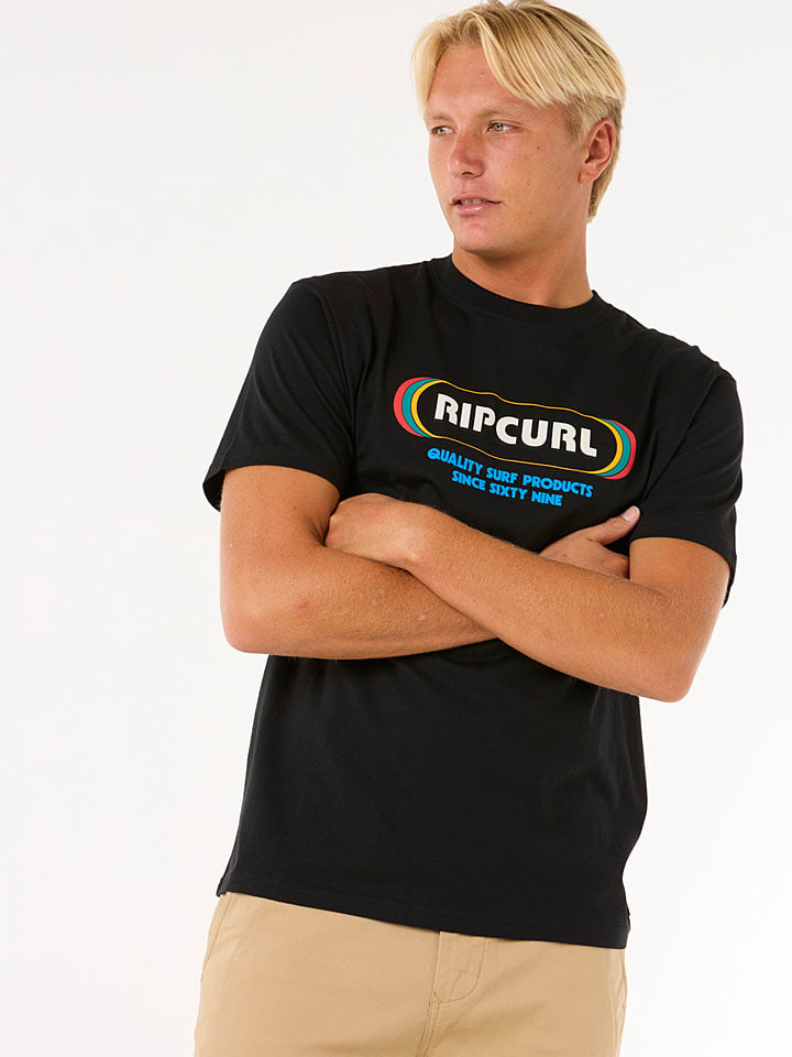 Tričko Rip Curl Schwarz 9527338 Shirt "Surf Revival Yo Mumma" in Schwarz - 3