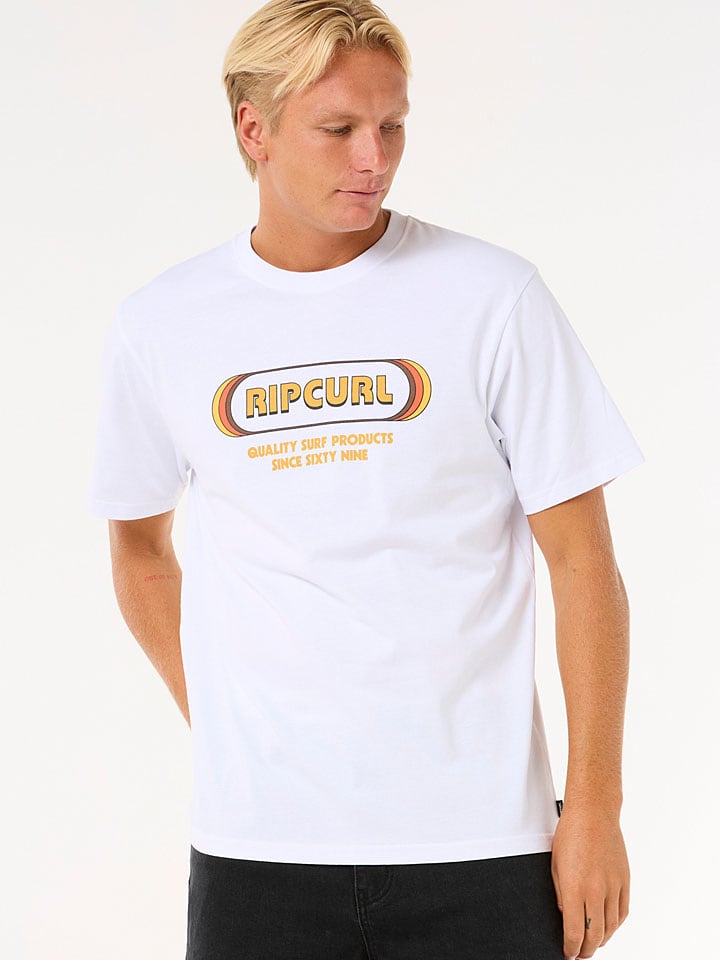 Tričko Rip Curl Weiß 3403767 Shirt "Surf Revival Yo Mumma" in Weiß - 3