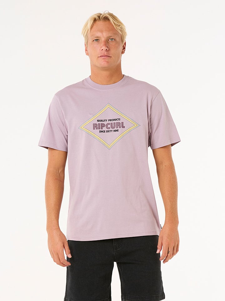Tričko Rip Curl Lila 3870131 Shirt "Surf Revival Yo Mumma" in Lila - 2