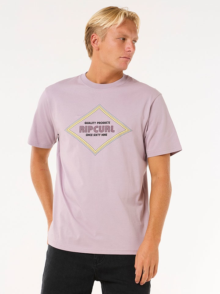 Tričko Rip Curl Lila 3870131 Shirt "Surf Revival Yo Mumma" in Lila - 3