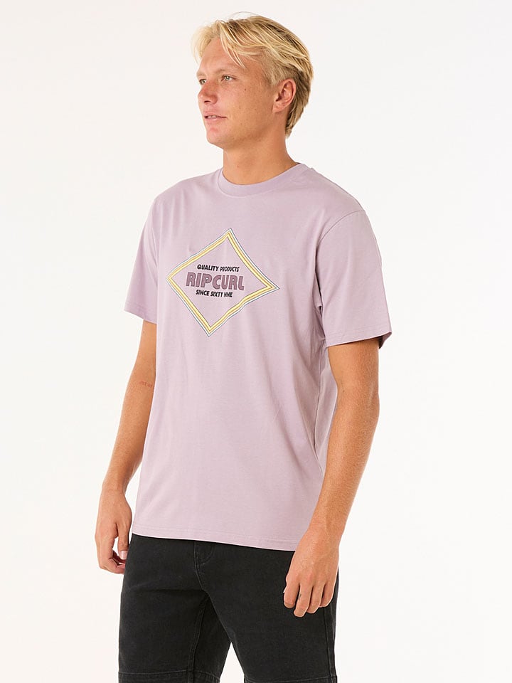 Tričko Rip Curl Lila 3870131 Shirt "Surf Revival Yo Mumma" in Lila - 4