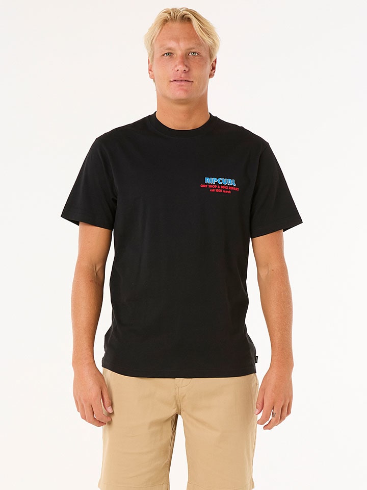 Tričko Rip Curl Schwarz 8177167 Shirt "Surf Revival Ding Repair" in Schwarz - 2