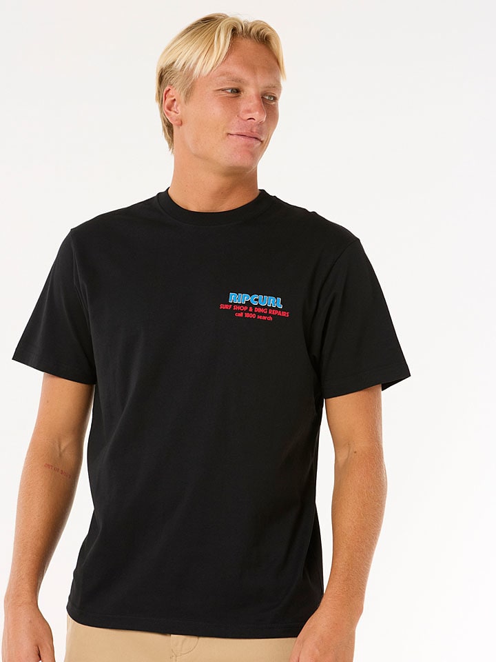 Tričko Rip Curl Schwarz 8177167 Shirt "Surf Revival Ding Repair" in Schwarz - 3