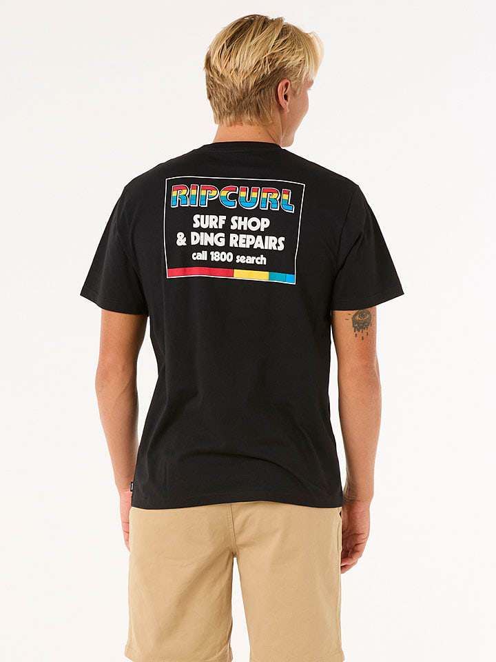 Tričko Rip Curl Schwarz 8177167 Shirt "Surf Revival Ding Repair" in Schwarz - 5