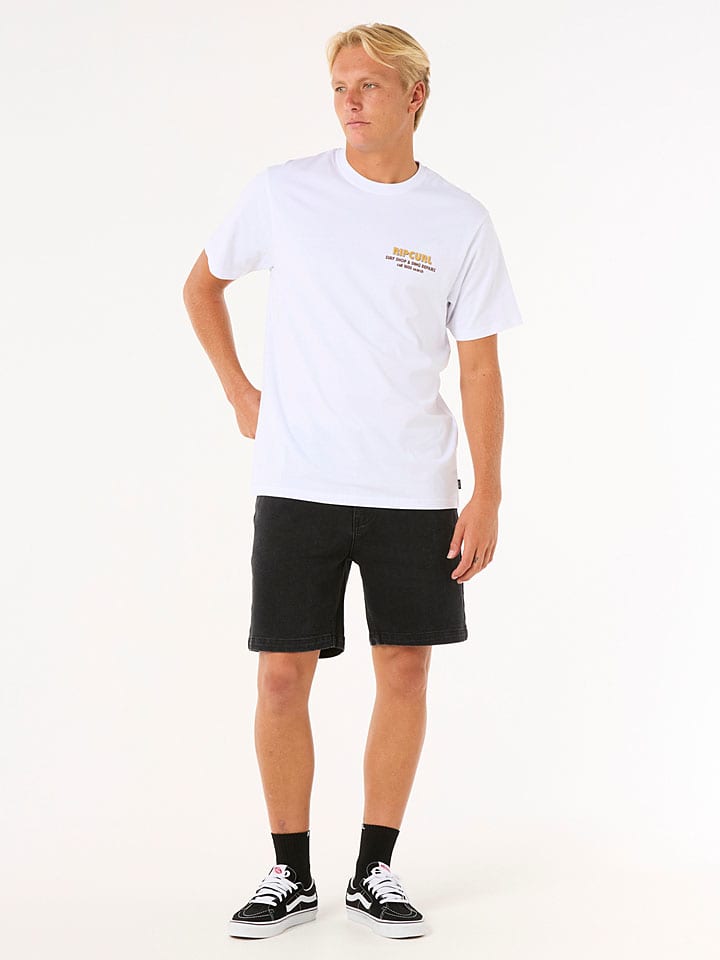 Tričko Rip Curl Weiß 4090158 Shirt "Surf Revival Ding Repair" in Weiß - 1