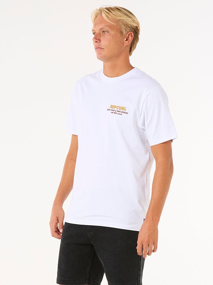 Tričko Rip Curl Weiß 4090158 Shirt "Surf Revival Ding Repair" in Weiß - 3