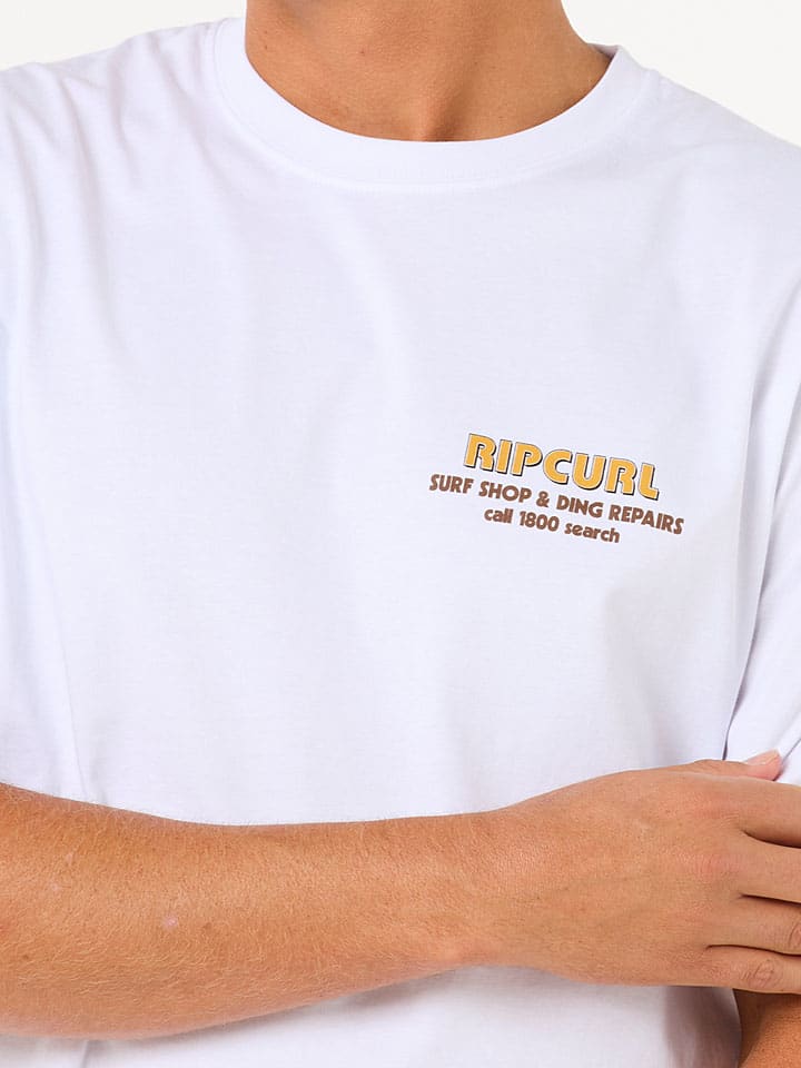 Tričko Rip Curl Weiß 4090158 Shirt "Surf Revival Ding Repair" in Weiß - 5