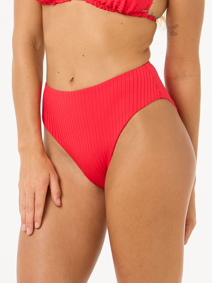 Plavky spodný diel Rip Curl Rot 8359908 Bikini-Hose "Premium Surf Retro High Good" in Rot - 4
